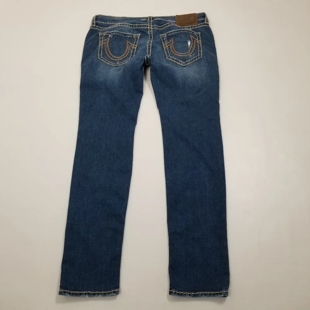 True Religion Rocco Relaxed Skinny Jeans Size 38